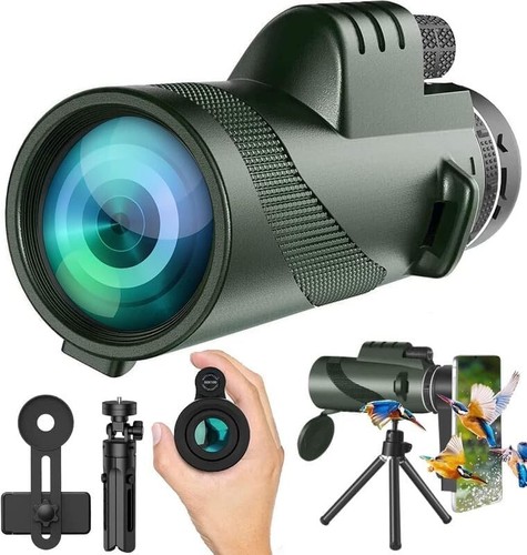 Versatile 80x100 Monocular with Tripod - Ideal for Hunting and Wildlife Viewing - Picture 9 of 9