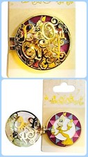 Disney Be Our Guest Lumieré Hinged Pin Brooch Cast Member Exclusive 2018 New+Tag