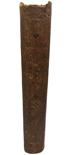 Freimaurer bietet ein Geschenk für alle Jahreszeiten 1854 Hardcover John Perry kostenloser Versand! - Bild 2 von 16