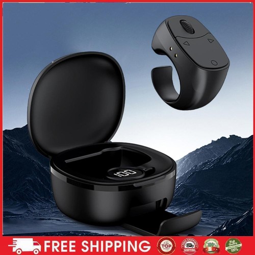 Scrolling Ring Multi-Function Wireless Camera Shutter Selfie Button for Tik Tok
