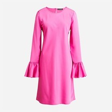 J Crew BN152 Woman's NWT Size 2 Fashionably Chic & Trendy Pink Talley Dress