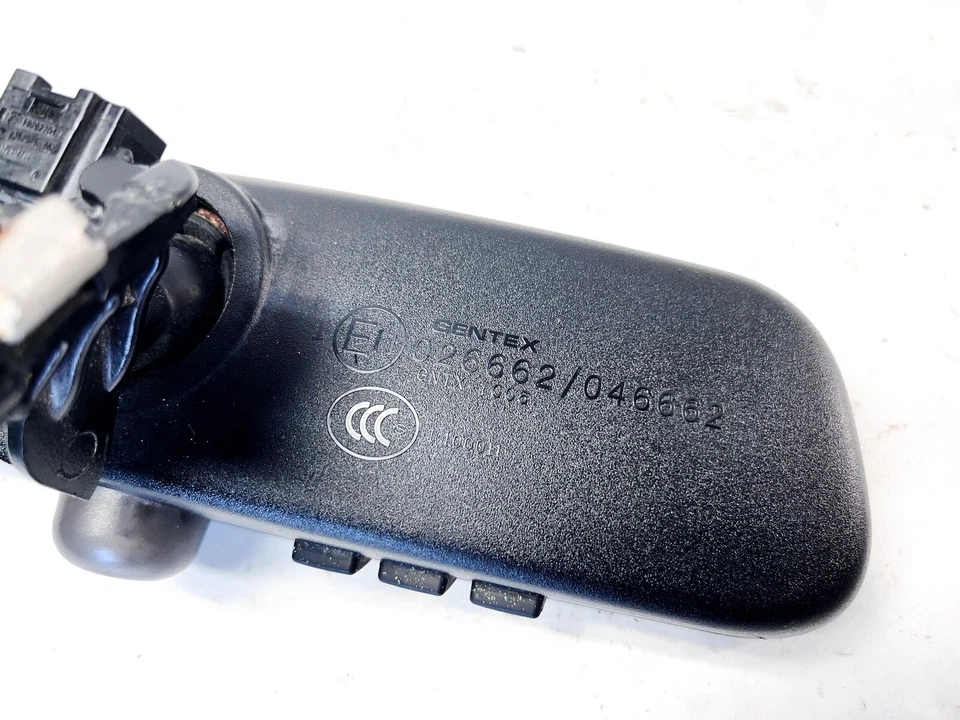 12-18 BMW F30 428i FRONT WINDSHIELD INTERIOR REAR VIEW MIRROR ASSEMBLY TRIM OEM - Image 4 of 4