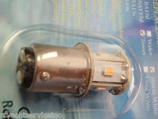 LED BULB REPLACES 68 OR 90 BAYONET BASE 390 41090P WARM WHITE SCANDVIK BA15D 12V