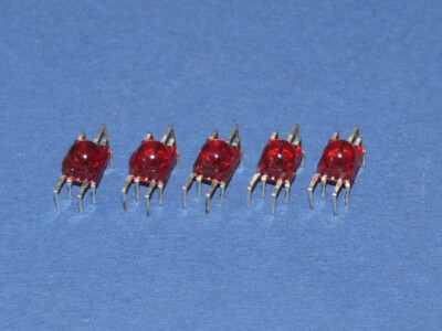VQB37  Numeric Display / 7 Segment LED Anzeige vintage Lot mit 5 Stück