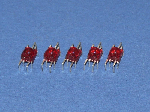 VQB37  Numeric Display / 7 Segment LED Anzeige vintage Lot mit 5 Stück