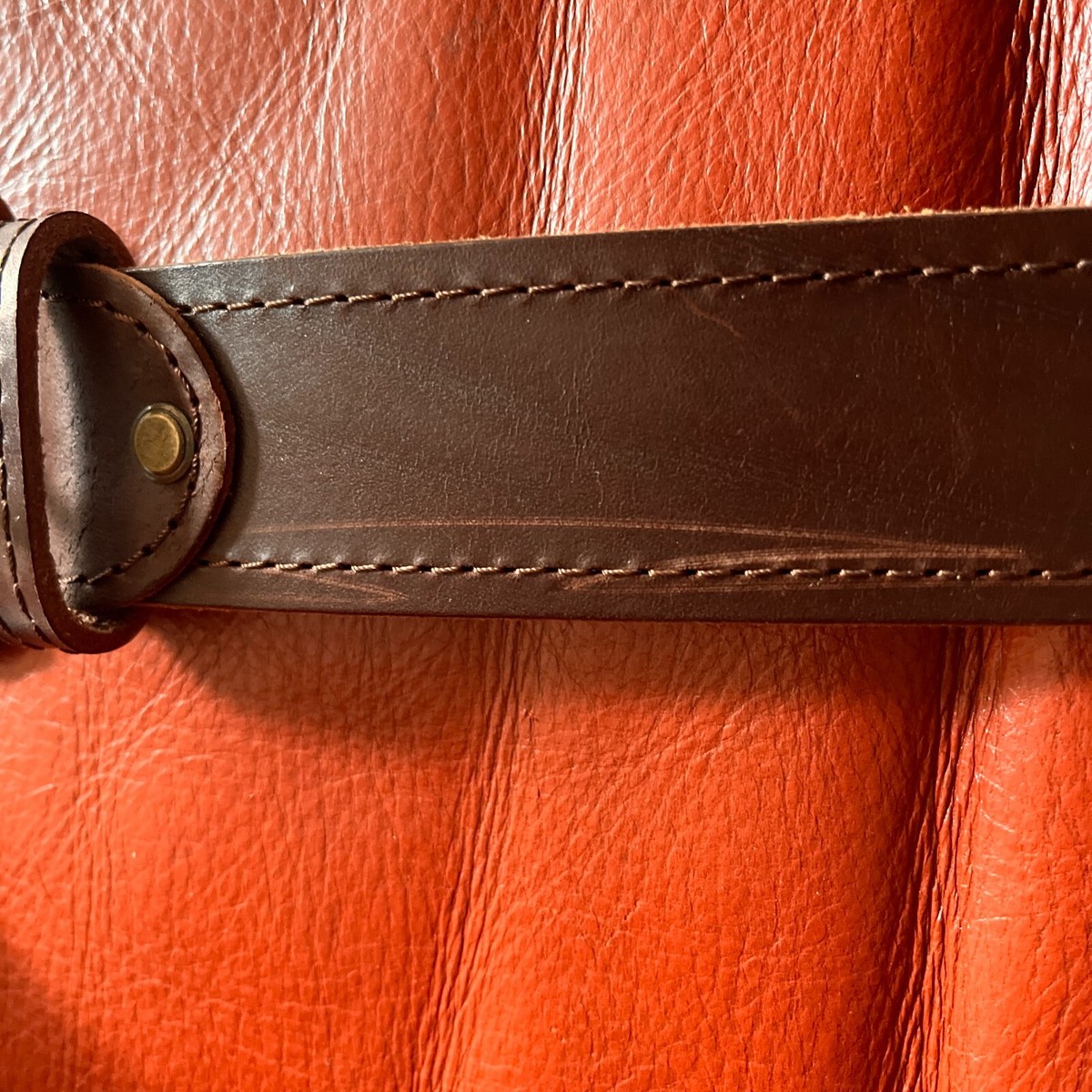 NEW Just Cavalli Woven Leather Belt 90 Just Cavalli Leather Belt Brown Size M 90 Brand New Made In  main image 4