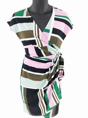 jersey knit wrap dress