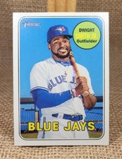 2018 Topps Heritage High Number Dwight Smith Jr Baseball Card #646 Blue Jays A5