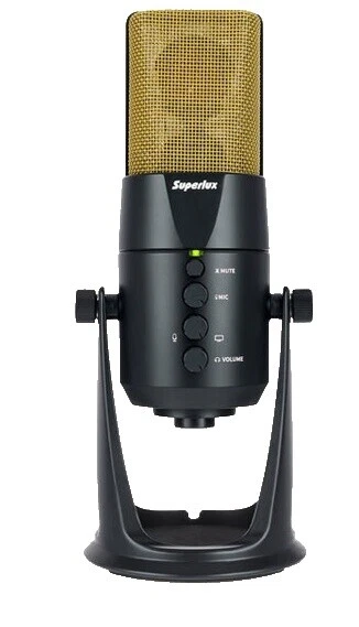 Micrófonos de audio profesional Superlux