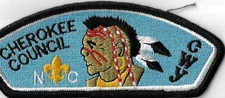 Cherokee Council BSA Gwy N.C. BLK Bdr. [MX-12042]