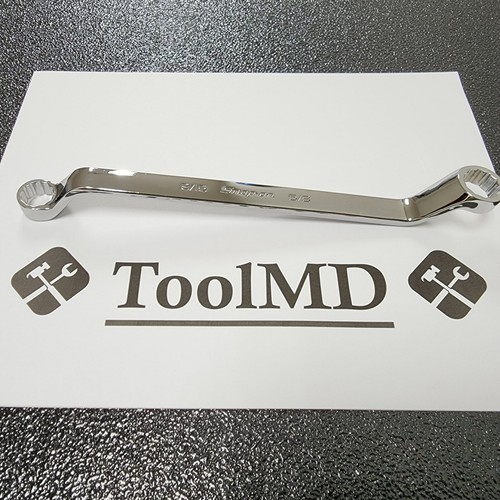 Snap-on Tools USA NEW 11/16" & 13/16" SAE 60° DEEP Offset Box Wrench XO2226 - Picture 1 of 10