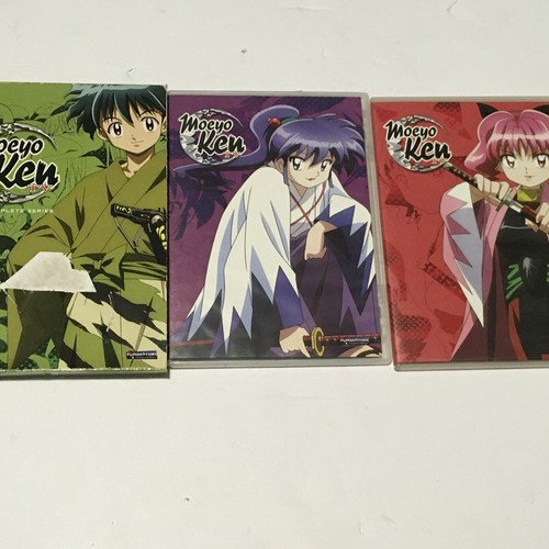 Moeyo Ken TV - Complete Collection (DVD, 2009, 2-Disc Set) Scratch Free - Picture 1 of 3