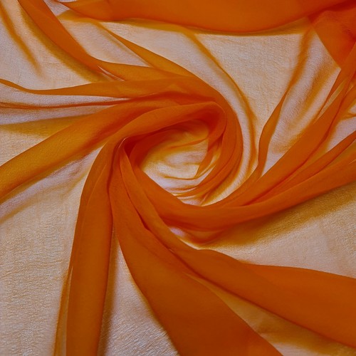 Crepe Chiffon Material Sheer Wedding Decor Dress Drape Craft Fabric 44" By Meter - Picture 81 of 106