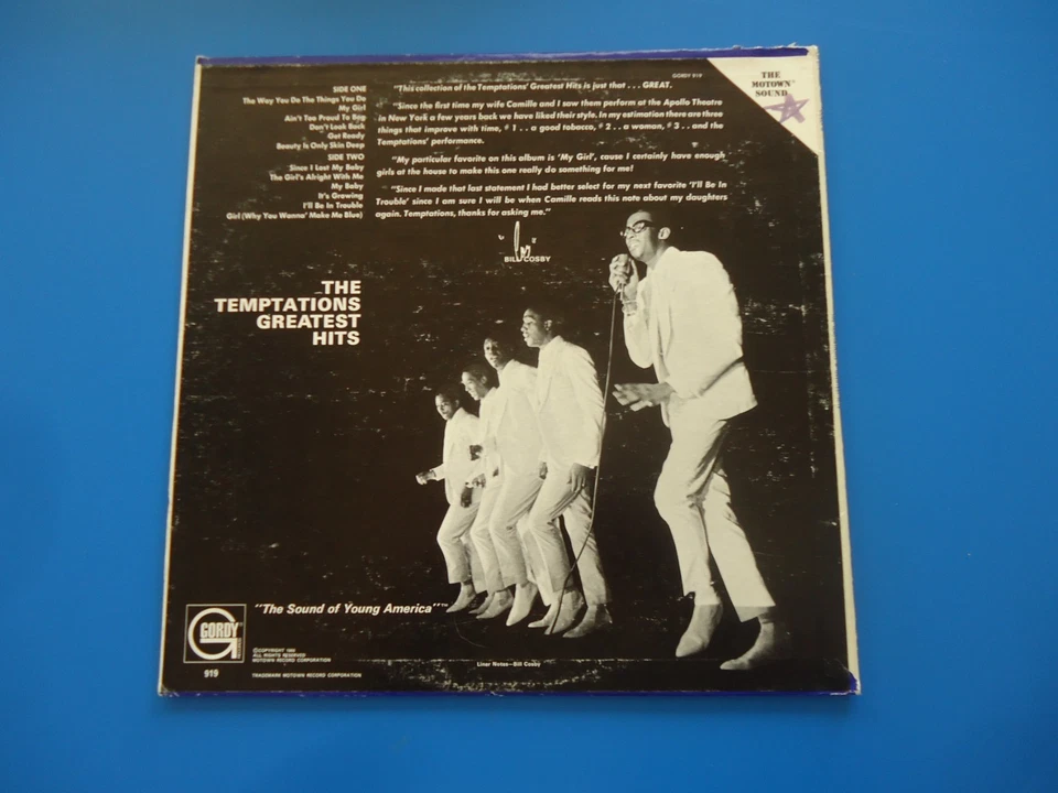 The Temptations Greatest Hits LP (1966) G7-919-R1 - Image 2 of 3