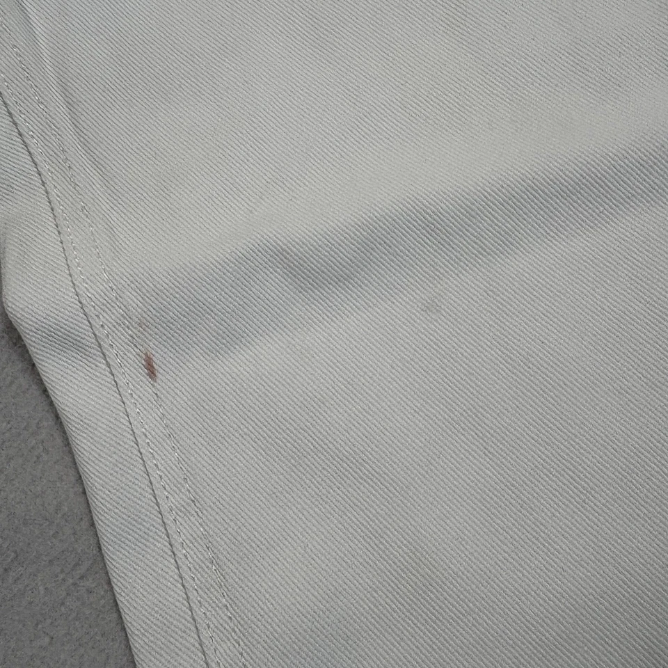 Guess Originals Relaxed Jeans Mens 29x32 White Denim Y2K 90s Minimal Streetwear - Image 2 of 4