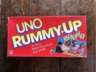 VINTAGE Uno Rummy Up COMPLETE Mattel 1993 Family Game 90's Tiles 100% COMPLETE