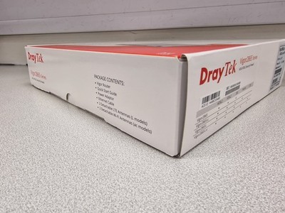 DrayTek Vigor 2865LAC Multi Wan Router. VDSL/ADSL Firewall. Dual-SIM 4G+ LTE