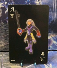 Kingdom Hearts Playing Card - Riku Dark Mode Ace  Disney Rare