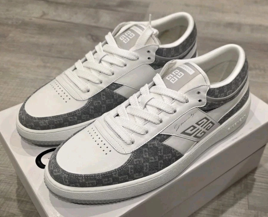 Givenchy — Givenchy Men's G-Move Low-Top Grey White Sneakers, Size 13US (46EUR)
