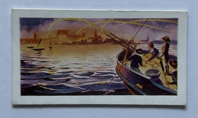 Beano Conquest of Space #19 Congreve Rocket Tobacco Card CC27