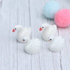 4 Pcs Kids Decoration Desktop Statue Miniatur Schwan Harzminiaturen