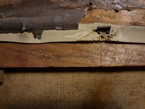 Antikes Gemälde Ende 800 - Bild 5 von 10
