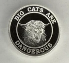 Vintage BIG CATS 1oz Troy .999 Fine Silver Round ‼️SPICY NAUGHTY VINTAGE‼️