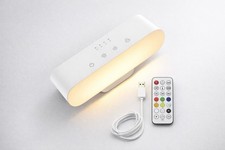 Rechargeable Wall Light RGB Wireless Magnetic Lamp Remote Bedroom LED