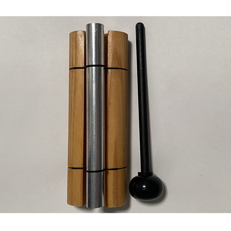 Woodstock Chimes Zenergy Chime Solo Mini Wind Chime w/ Mallet 5in 2.5in