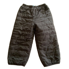 Columbia Toddler Kids Reversible Insulated Pants 5T Puffy Black/Fleece Teal