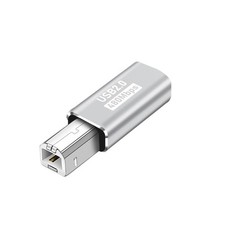 USB C Female to USB B Male MIDI Printer Electric Pianos Synthesizers Adapter