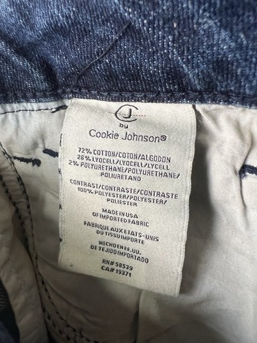 Jeans donna Cookie Johnson custode fidanzato polvere di stelle paillettes 26 ~ nuovi con etichette ~ prezzo al pubblico consigliato $ 295 - Foto 12 di 14