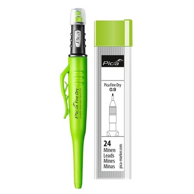 Pica Fine-Dry Marker Druckbleistift Set mit Ersatzminen 7030 7050 7070 Bleistift