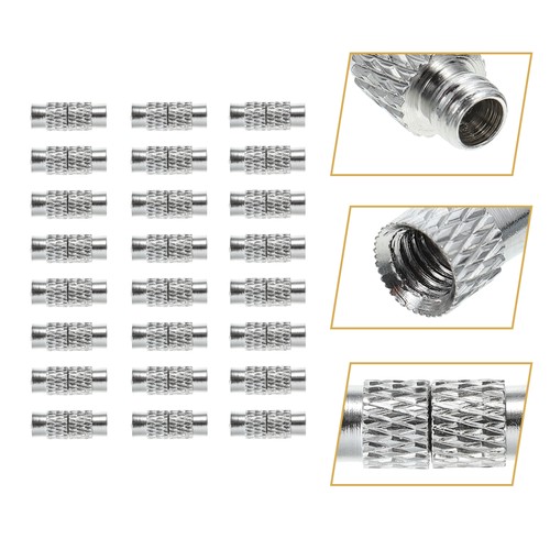 30 Pcs Turnbuckle Jewelry Metal Clasp Necklace Connectors for Making - Photo 6/12