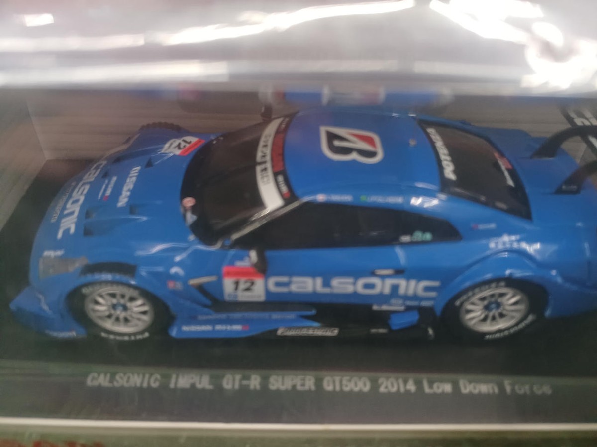 【新品】Calsonic GT-R Super GT500 2014 1/43 EBBRO 1/43 CALSONIC IMPUL GT-R SUPER GT500 2014 Low Down