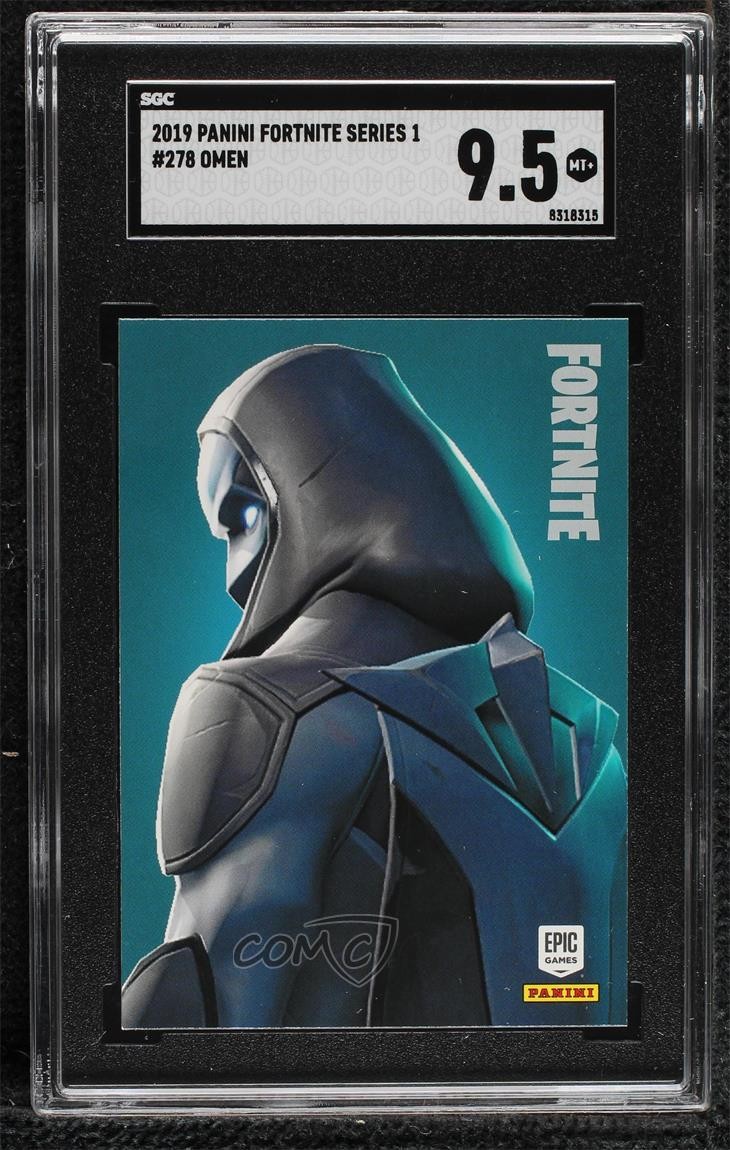 2019 Panini Fortnite Omen #278 SGC 9.5 Mint+ 2f4
