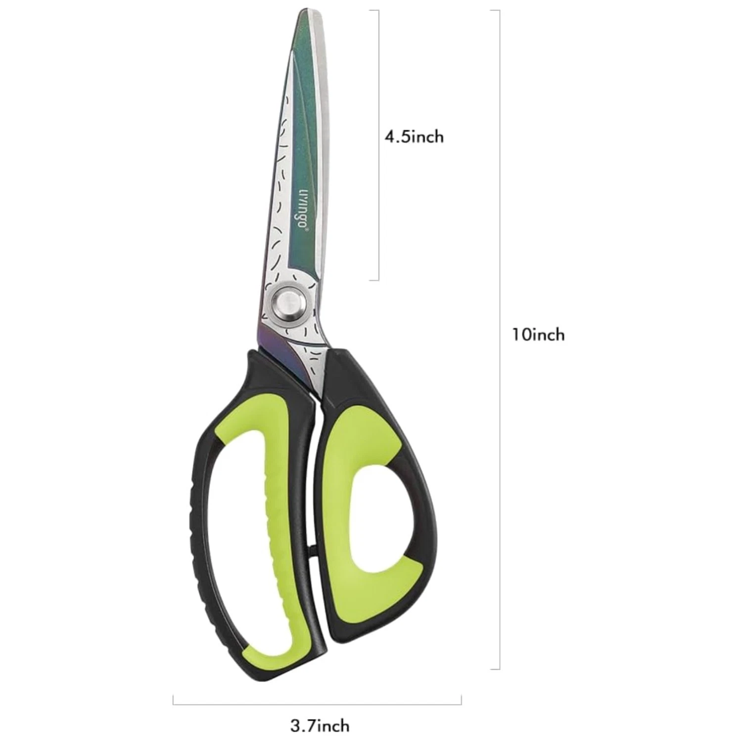 Ergonomic Grip Stainless Steel Utility Scissors