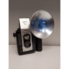 Argus Seventy-Five 620 Film Camera w/ External Flash Unit 0299 - Regular