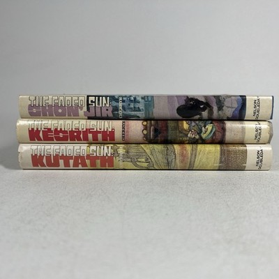 The Faded Sun Set of 3 C.J. Cherryh BCE Kesrith Shon Jir Kuthath 1978