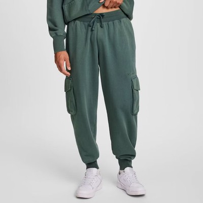 Champion Men Washed Cargo Fleece Jogger Pants
