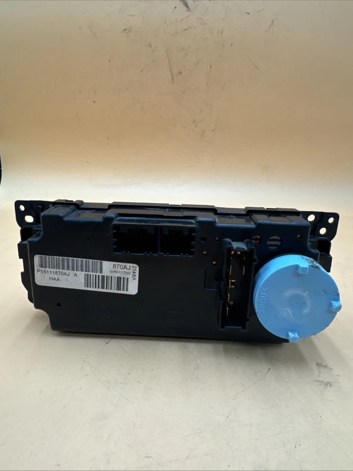 Dodge Charger 2007 manual de control de temperatura usado B204-16 Foto 3 de 4