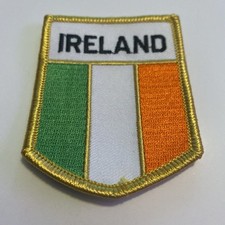 IRELAND Shield Iron On Patch
