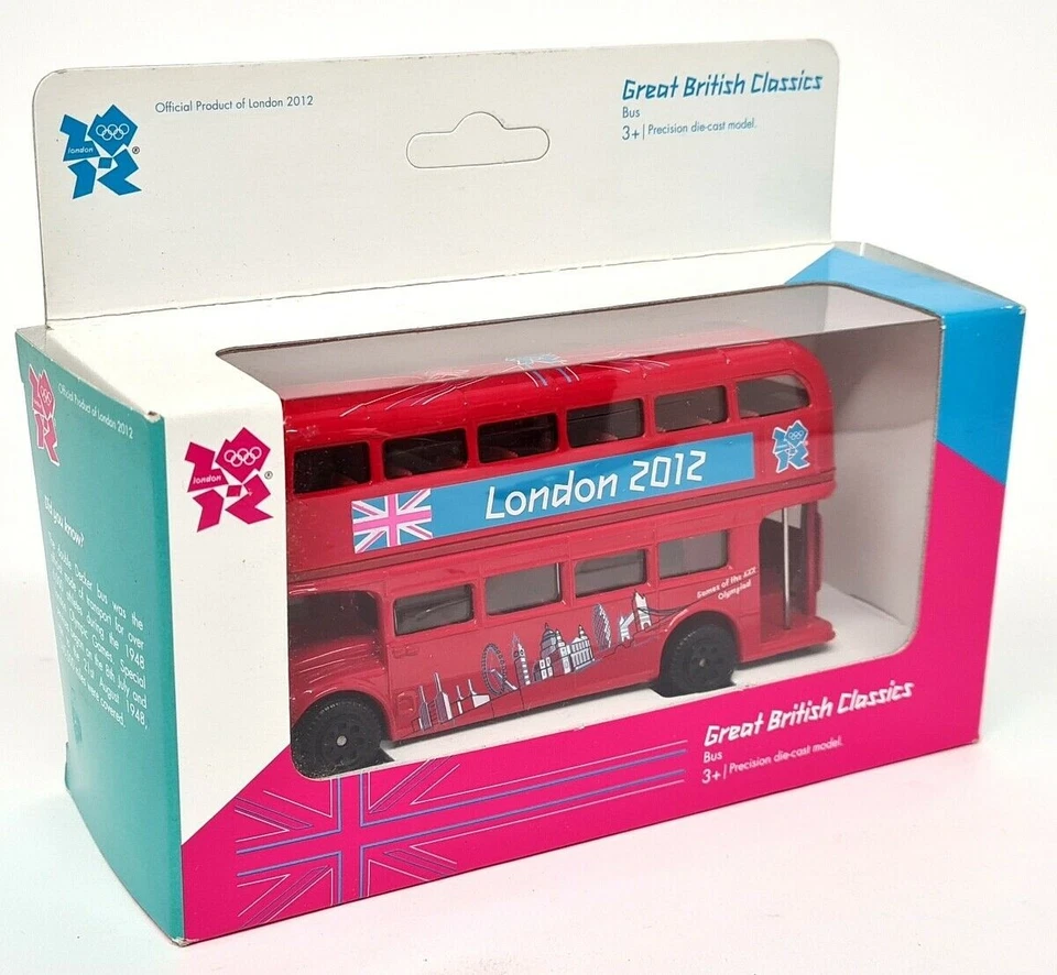 Corgi 12cms TY82319 Classic Routemaster 2012 London Olympics Diecast Model Bus - Image 2 of 3