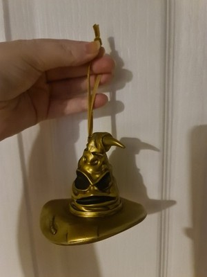 Harry Potter goldfarbene Sortiermütze Hogwarts Christbaumschmuck Ornament