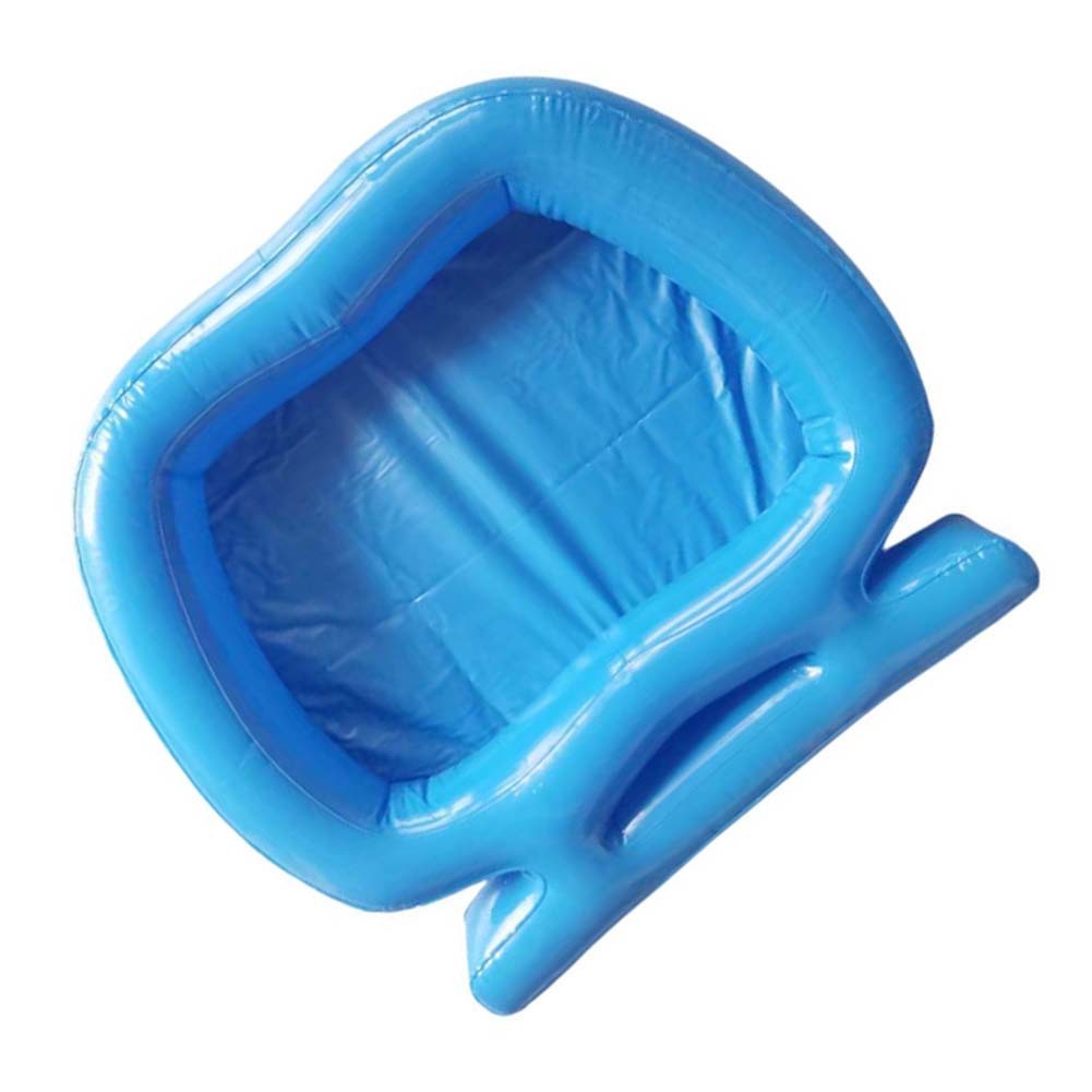 Baño de pies inflable para pies fáciles para limpieza y mantenimiento del área de la piscina