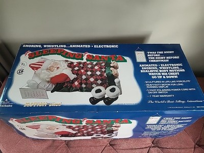 Telco Sleeping Santa 1994 Motionette for sale online | eBay