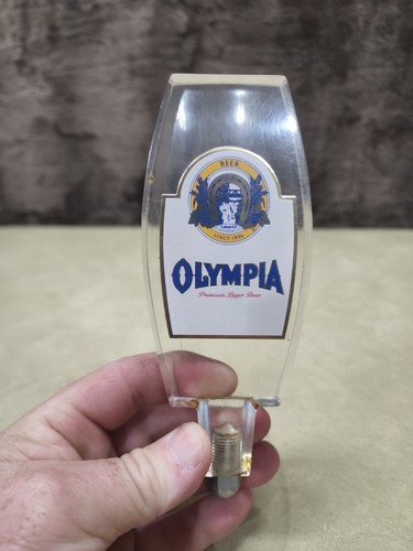 Vintage Olympia Beer Tap Handle, Acrylic Lucite - Picture 2 of 3