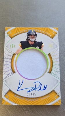 2022 National Treasures KENNY PICKETT Treasured Impressions Auto Patch  25/25 RC
