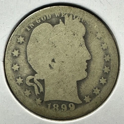 1899-O 25C Barber Quarter, Contains 0.1808oz of SILVER (88281)