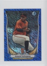 2014 Bowman Scout Top 5 Prospects Mini Chrome Refractors Blue Edwin Escobar 0f8